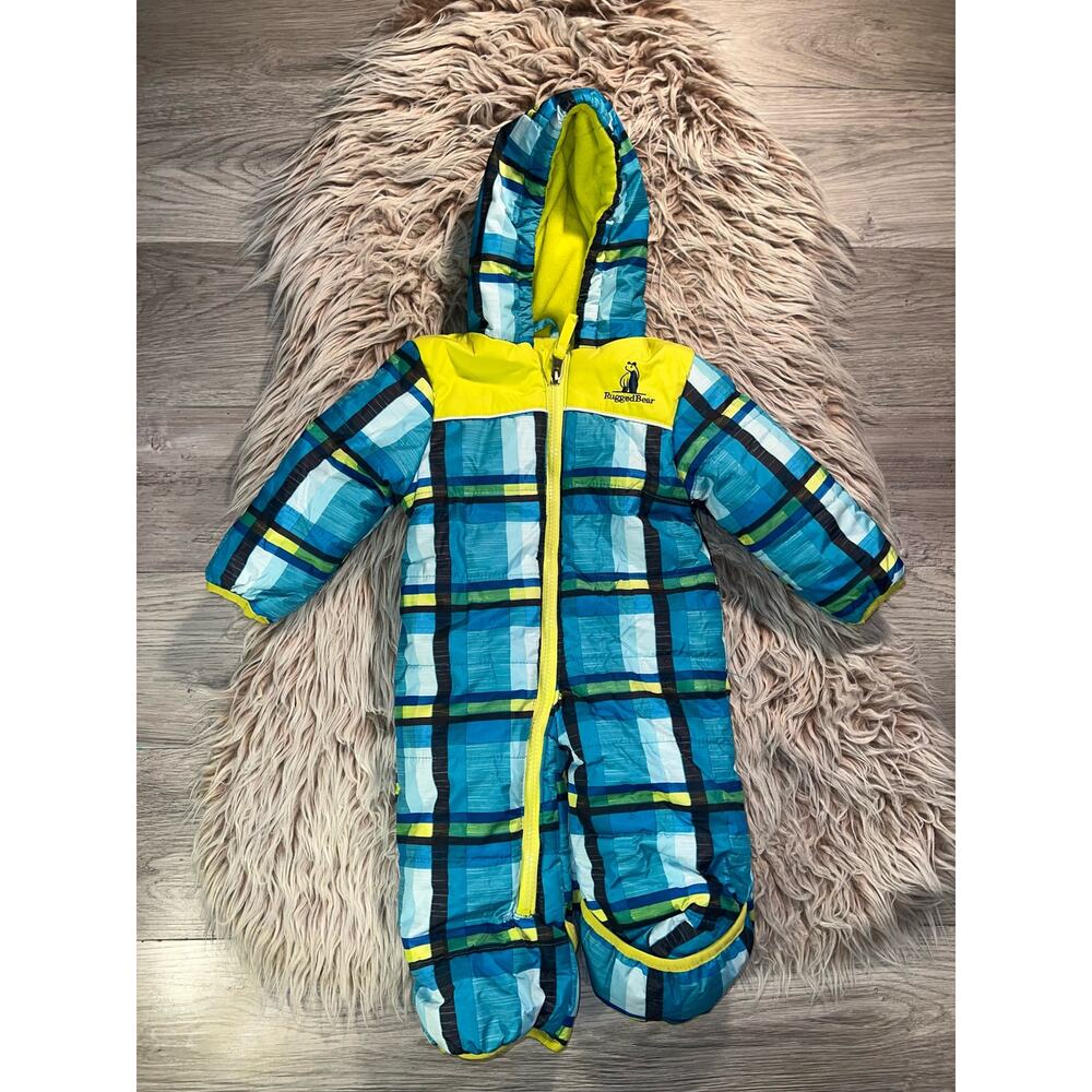 Rigger bear infants hooded snow suit